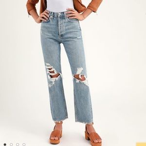 Agolde high waisted jeans size 26